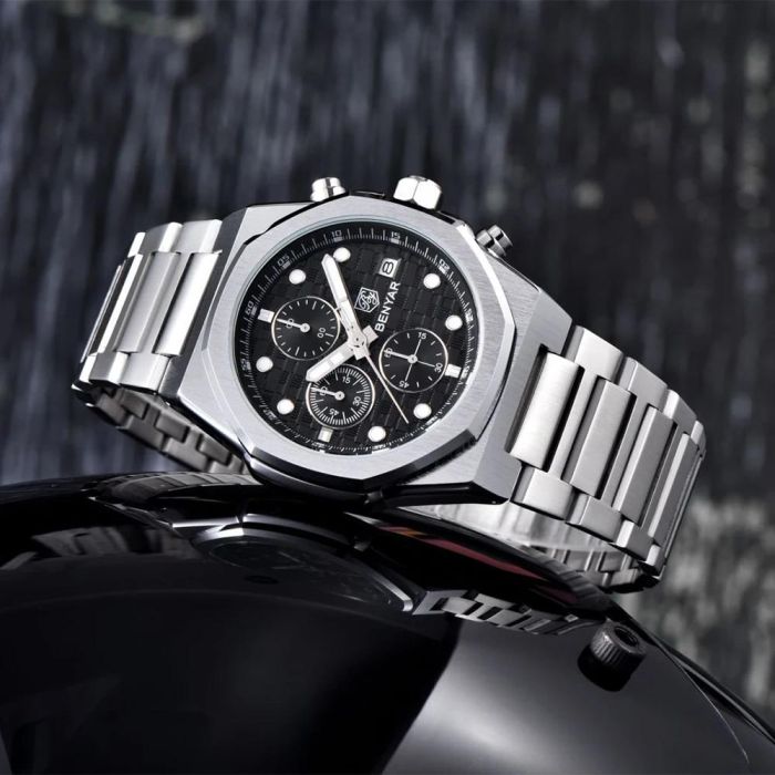 Benyar BY-5216 Silver-Black