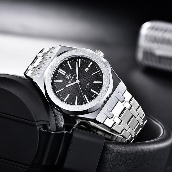 Benyar BY-5219 Silver-Black