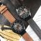 Curren 8301 Black-Dark Brown