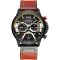Curren 8329 Black-Brown
