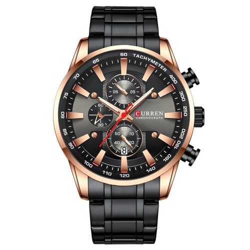 Curren 8351 Black-Cuprum