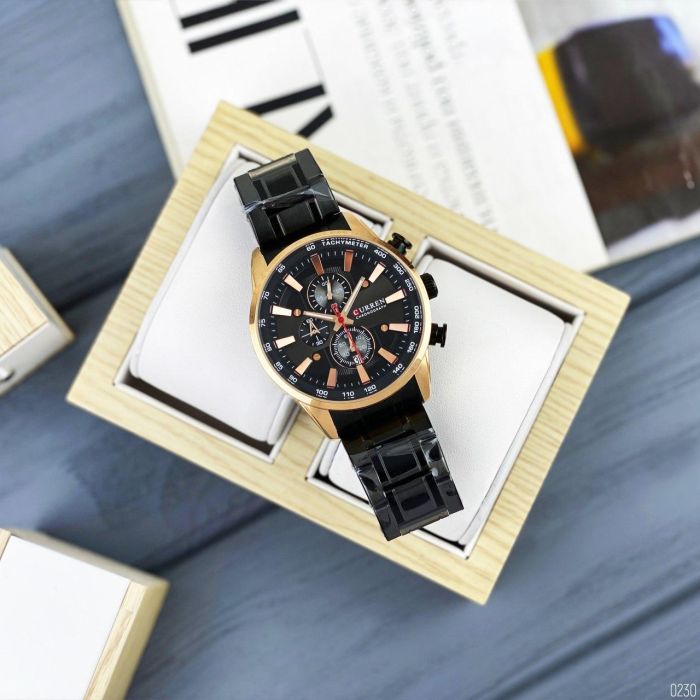 Curren 8351 Black-Cuprum
