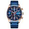 Curren 8351 Blue-Cuprum