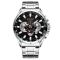 Curren 8363 Silver-Black