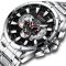 Curren 8363 Silver-Black