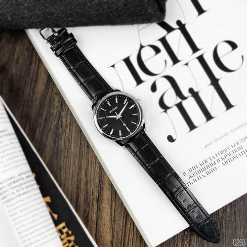 Curren 8365 Silver-Black
