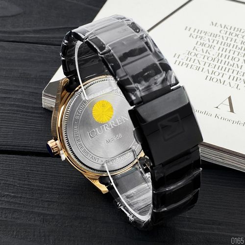 Curren 8366 Black-Gold