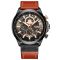 Curren 8380 Black-Brown