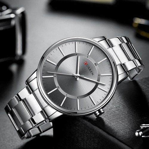 Curren 8385 Silver-Gray