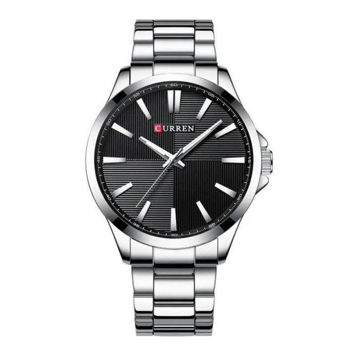 Curren 8407 Silver-Black