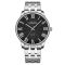Curren 8422 Silver-Black
