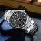 Curren 8439 Silver-Black