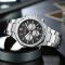 Curren 8440 Silver-Black