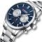 Curren 8446 Silver-Blue