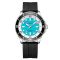 Curren 8448 Silver-Blue-Black