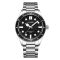 Curren 8450 Silver-Black
