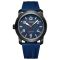 Curren 8454 Black-Blue