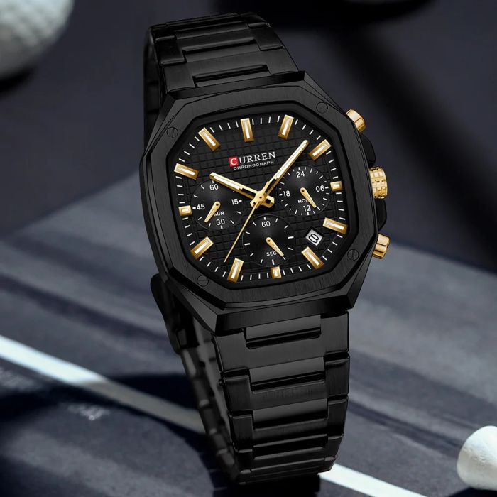 Curren 8459 Black