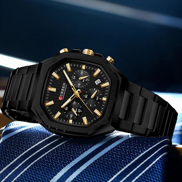 Curren 8459 Black