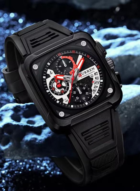 Curren 8461 Black