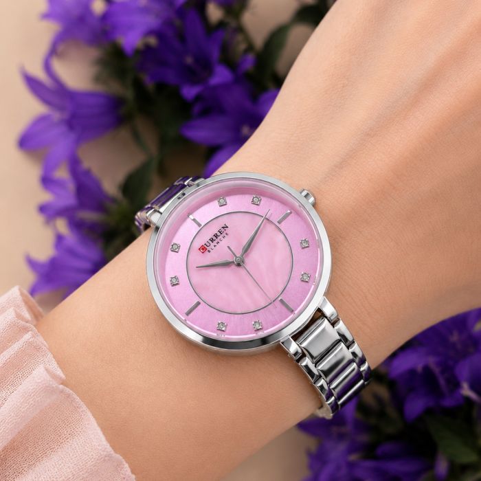 Curren 9051 Silver-Pink