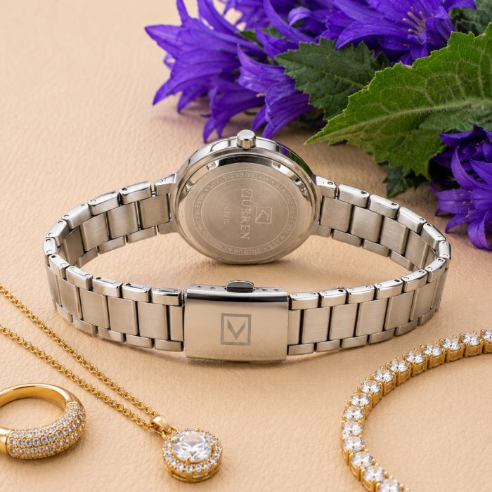 Curren 9051 Silver-Pink