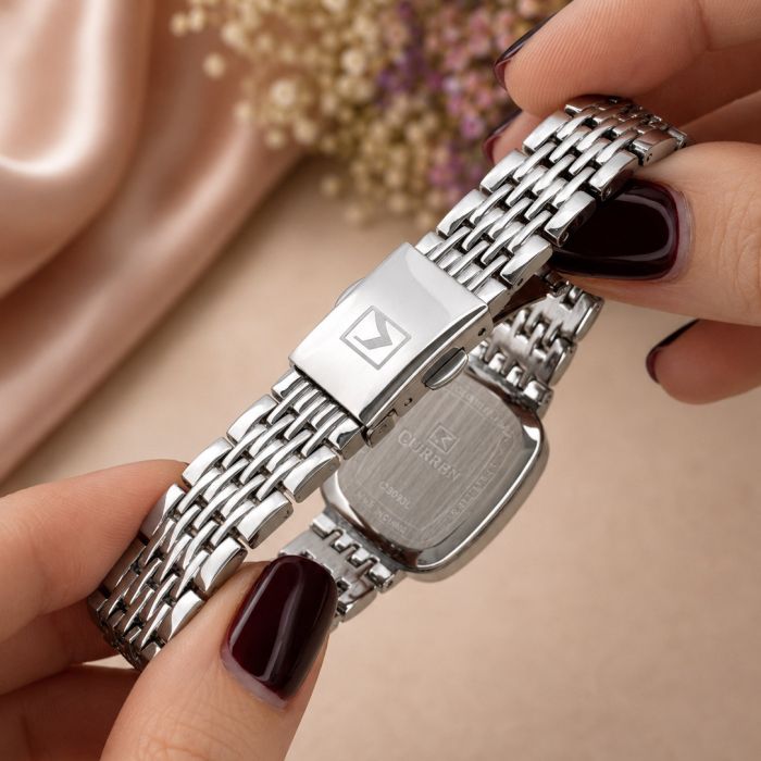 Curren 9093 Silver-White