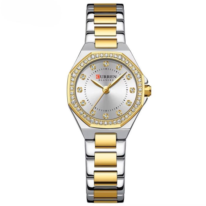 Curren 9100 Silver-Gold-White
