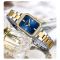Curren 9102 Silver-Gold-Blue
