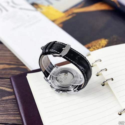 Forsining 319 Black-Silver-Black