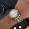 Forsining 6919 Silver-Gold-White Steel