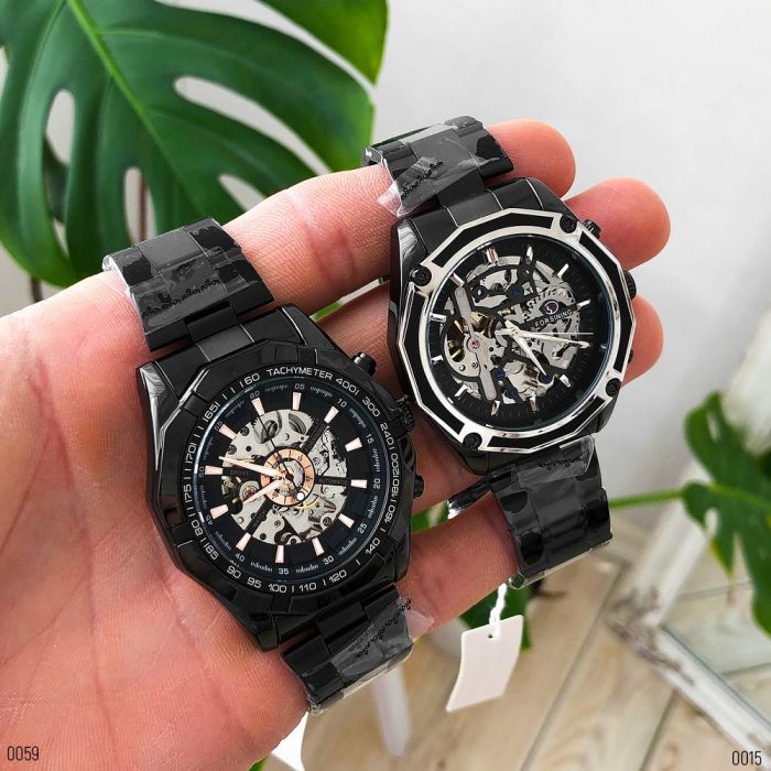 Forsining 8130 Black-Silver