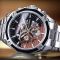 Forsining 8207 Silver-Black