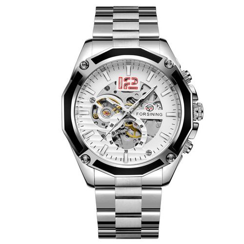 Forsining 8207 Silver-White
