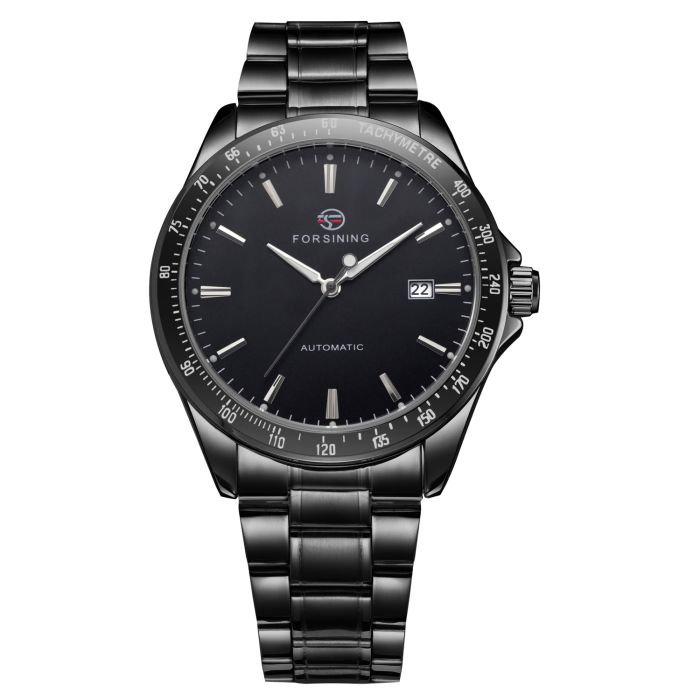 Forsining 8294 Black Steel