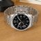 Forsining 8304 Silver-Black Steel