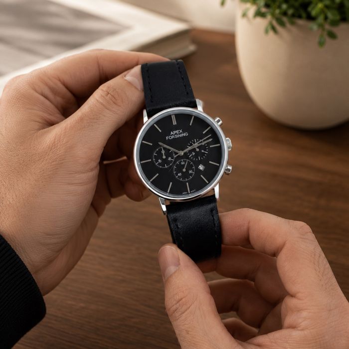 Forsining 8312 Black-Silver