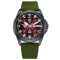 Awarder Embroidery Black-Red Green  Automatic 10ATM