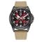 Awarder Embroidery Black-Red Khaki Battery 10ATM