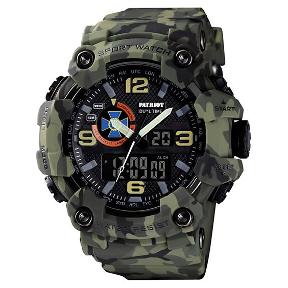 Patriot 002CMGRSBU СБУ Зелений камуфляж + Коробка