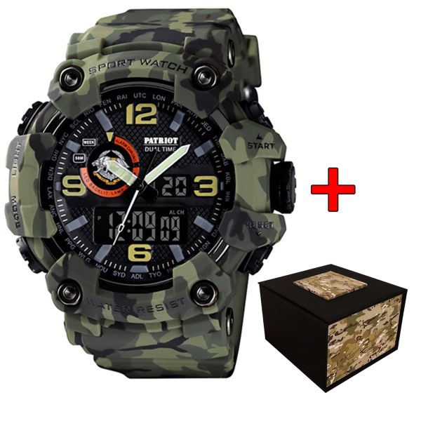 Patriot 002CMGRSSO ССО Зелений камуфляж + Коробка