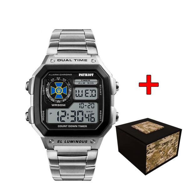 Patriot 011BKSBU СБУ Срібло + Коробка