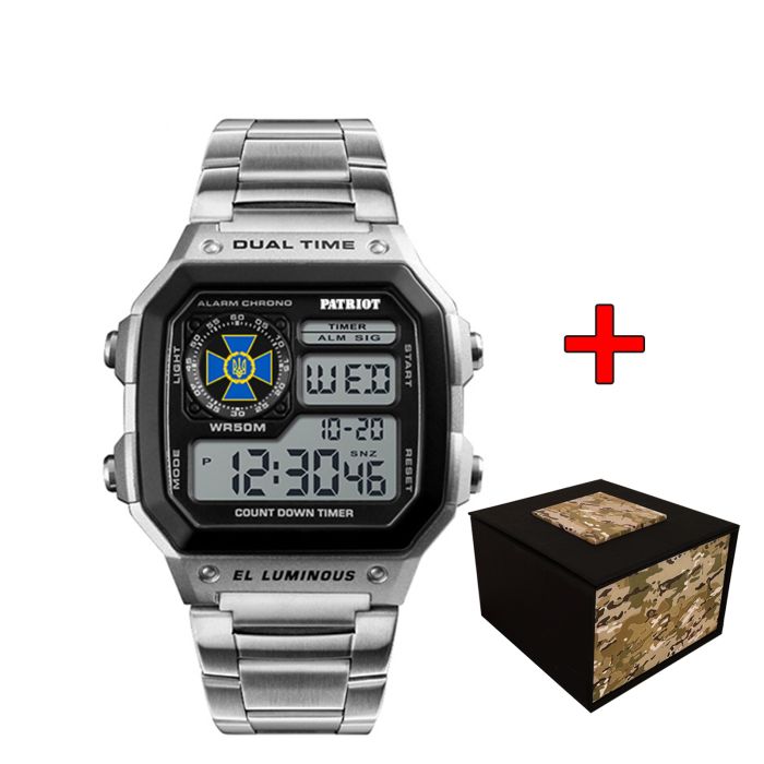 Patriot 011BKSBU СБУ Срібло + Коробка