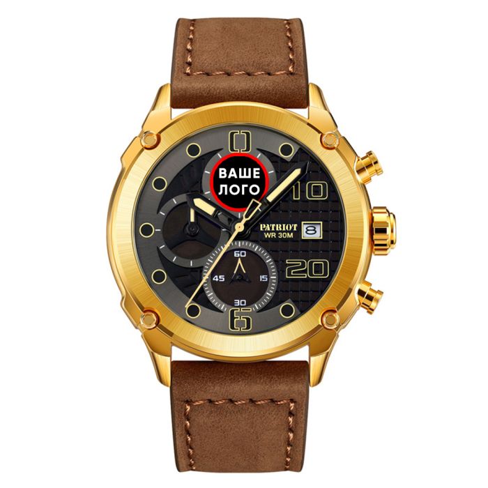 Patriot 016 Ваше Лого Gold-Black-Brown
