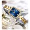 Curren 9102 Silver-Gold-Blue