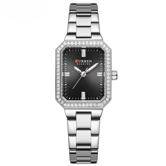 Curren 9102 Silver-Black