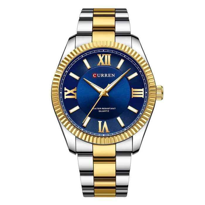 Curren 8453 Gold-Silver-Blut