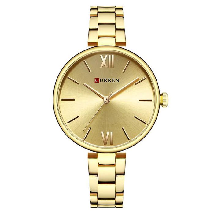 Curren 9017 Gold-Gold