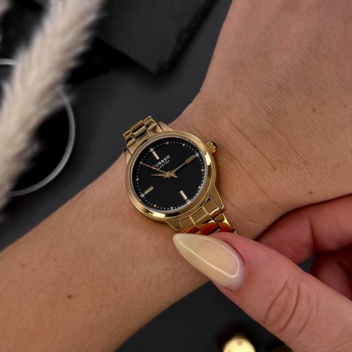 Сurren 9094 Gold-Black
