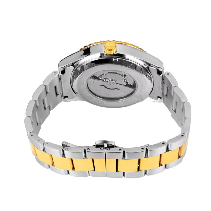 Forsining 6919 Silver-Gold-Blue Steel
